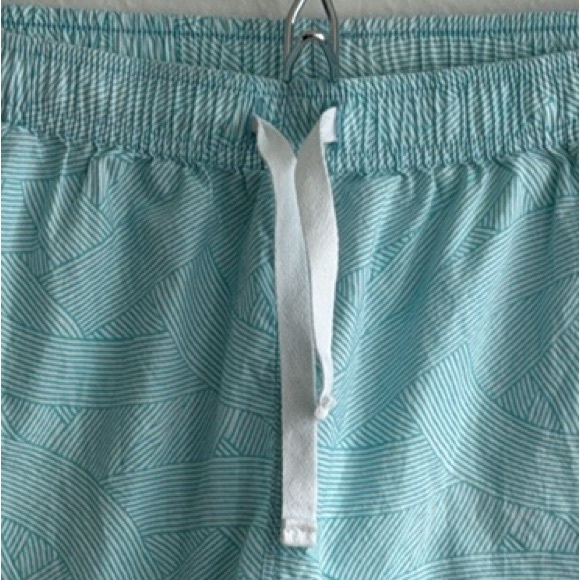 UNIQLO Ligth Blue Loungewear Elastic Waistband Shorts Sz M Side Pockets Bottom - Picture 10 of 10